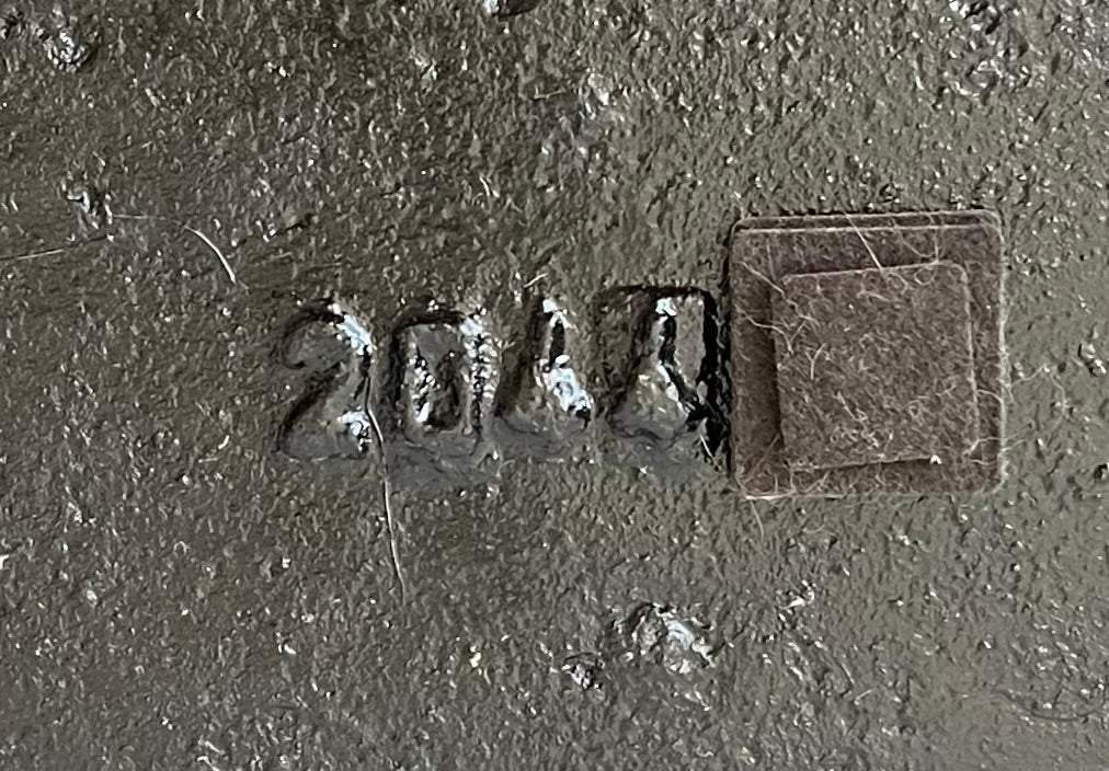 Rare Cast Iron Industrial Plaque - 1921 - 51x32 cm - Industrial Archaeology